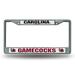 South Carolina NCAA Gamecocks Metal License Plate Frame