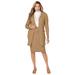 Plus Size Women's 2 Piece Sweater Skirt Set by Jessica London in Soft Camel (Size 26/28)