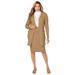 Plus Size Women's 2 Piece Sweater Skirt Set by Jessica London in Soft Camel (Size 22/24)
