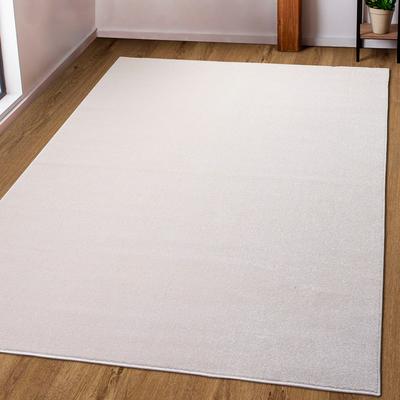 Teppich MY HOME "Pieter" Gr. 6, beige (cream), B:200cm H:9mm L:300cm, Kunstfaser, Teppiche, mit besonders weichem Flor, Kurzflor, Design-Teppich, Melange-Effekt Image