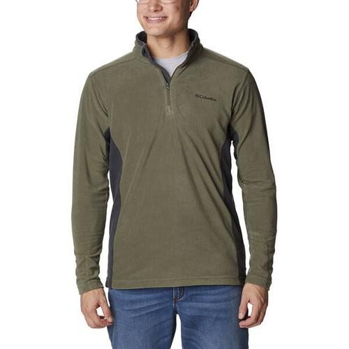 COLUMBIA-Herren-Oberteil-Klamath Range™ II Half Zip, Größe S in Grün