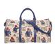 Signare Classic Paddington Bear Woven Tapestry Travel Duffle Overnight Weekend Bag - Premium Buld One Size | Large Spacious Carry On Hand Luggage Sports Gym Accessory 57cm (W) x 30cm (D) x 29cm (D)