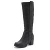 Weitschaftstiefel LASCANA, Damen, Gr. 37, XL-Schaft, schwarz, Obermaterial: 100% Lederimitat. Futter: 100% Textilmaterial. Decksohle: 100% Textilmaterial. Laufsohle: 100% Synthetik, unifarben, elegant, Schuhe, Stiefel, Stiefelette, langer Stiefel,...
