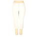 Charter Club Khaki Pant Straight Leg Boyfriend: White Print Bottoms - Women's Size 20 Plus