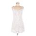 BB Dakota Casual Dress: White Dresses - Women's Size 6