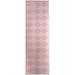 Pink 30 x 0.08 in Area Rug - Ebern Designs Kionne Geometric/Beige Indoor/Outdoor Area Rug Polyester | 30 W x 0.08 D in | Wayfair