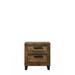 Millwood Pines Aylanna Solid Wood Nightstand Wood in Brown/Green | 23 H x 22 W x 15 D in | Wayfair 17A07CF680394334AE9F3103012E769B