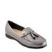 Trotters Dawson - Womens 9.5 Pewter Slip On Medium