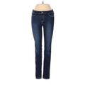 Hollister Jeggings - Low Rise: Blue Bottoms - Women's Size 25 - Dark Wash