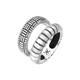 KUZZOI Ring Herren silber, 64