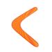 NUOLUX Wooden Boomerang Maneuver Dart Outdoor Sports Wood Equipment Flying Toy (Orange)