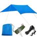 Fnochy Clearance! Home Decor Camping Tent Rain Tarp 3 X 4 M Ultra-Light Sun Protection Backpack