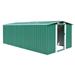 Anself Metal Garden Shed with Double Sliding Doors Galvanized Steel Outdoor Tool Storage House Garden Equipment Organizer for Patio Backyard Lawn 101.2 x 192.5 x 71.3 Inches (W x D x H)