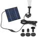 Solar Fountain Pump Solar Water Pump Power Panel Kit Solar Panel Water Pump for Garden Pool