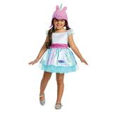 Girls Size XXS (2T) Peppa Pig Unicorn Halloween Toddler Costume Peppa Pig Disguise