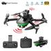 Riguas 2.4GHz Remote Control Drone with 6K HD-compatible Camera Aerial Photography 4CH Mini Folding Drone Brushless RC Quadcopter Toy Remote Control Toy for Adult Kids Beginners