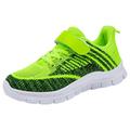 TOWED22 Girls Boys Sneakers Kids Running Shoes Boys Girls Breathable Tennis Sneaker Lightweight Sport Shoes for Child Toddler/Little Kids/Big Kids(Green 13)