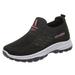 gvdentm Walking Shoes Women Women s Running Shoes Comfortable Fashion Sneakers Work Tennis Walking Sport Shoes Black 8