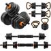 33lbs Adjustable Dumbbell Set Free Weights Dumbbells Set for Lifting Workout Gym Home Fitness Black