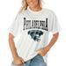 Women's Gameday Couture White Philadelphia Eagles Enforcer Relaxed T-Shirt