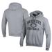 Men's Champion Gray San Diego State Aztecs Football Eco Powerblend Pullover Hoodie