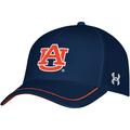 Men's Under Armour Navy Auburn Tigers Blitzing Accent Iso-Chill Adjustable Hat