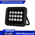 OWSOO Infrared Illuminator 15pcs Array IR LEDS IR Illuminator Night Vision Wide Angle Long Outdoor Waterproof for CCTV
