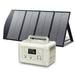 ALLPOWERS Beige R600 Solar Generator Kit 140W Foldable Solar Panel with 299Wh 600W Portable Power Station Solar Charger Set for Camping Home Power Outage [Shipping Separately]