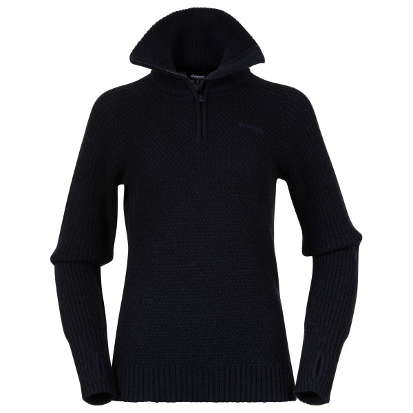 Bergans - Ulriken Lady Jumper - Merinopullover Gr XS schwarz