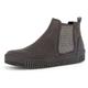 Chelseaboots GABOR Gr. 38, grau Damen Schuhe Plateaustiefeletten