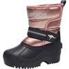 Winterstiefel KANGAROOS "K-Shell II Metallic", Damen, Gr. 25, rosa (rosa, metalli), Synthetik, Textil, sportlich, Schuhe, Snowboots, Winterboots, Winterschuhe, gefüttert und reflektierend