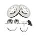 1997-1999, 2001-2004 Cadillac DeVille Front Brake Pad Rotor and Caliper Set - TRQ BKA29775