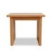 Loon Peak® Grzegorz Outdoor Side Table Wood in Brown/White | 20 H x 24 W x 24 D in | Wayfair 614F4578F3104131B3E315BA62131D96