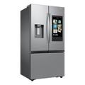 Samsung 25 cu. ft. Mega Capacity Counter Depth 3-Door French Door Refrigerator w/ Family Hub in Black/Gray/White | Wayfair RF27CG5900SRAA