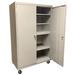 WFX Utility™ Mobile Storage, Metal in Brown | 78 H x 48 W x 18 D in | Wayfair CCCD9AC133DB45CDA9BEC5FB32F63193