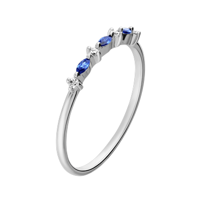 Lucardi Ring 925 Silber - Silberfarbig 55mm Damen Image