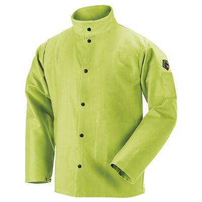 Revco Black Stallion TruGuard 200 9oz Lime FR Cotton Welding Jacket