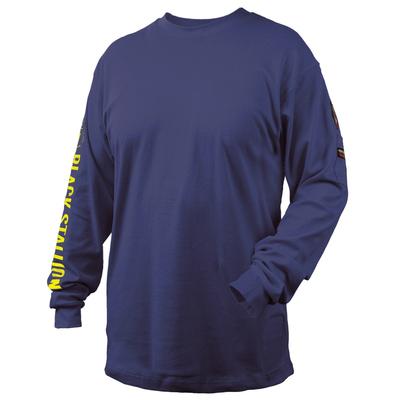 Revco Black Stallion Navy 7oz FR Knit Welding Shirt