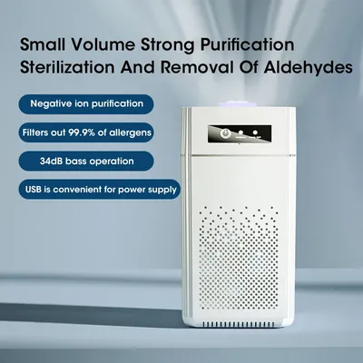 Purificateur d'air intelligent générateur d'ions négatifs éliminateur d'odeurs comparateur de