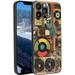 Compatible with iPhone 13 Pro Phone Case Retro-vinyl-record-beats-7 Case Silicone Protective for Teen Girl Boy Case for iPhone 13 Pro