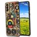 Compatible with Samsung Galaxy S21 Phone Case Retro-vinyl-record-beats-7 Case Silicone Protective for Teen Girl Boy Case for Samsung Galaxy S21