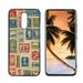 Compatible with LG Xpression Plus 2 Phone Case Vintage-stamp-collection-designs-5 Case Silicone Protective for Teen Girl Boy Case for LG Xpression Plus 2