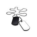 Jewelry Men s Necklace 2 Identifiers Style Dog Tag Pendant with 68cm Necklace White Black