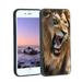 Majestic-lion-roars-3 Phone Case Degined for iPhone 8 Plus Case Men Women Flexible Silicone Shockproof Case for iPhone 8 Plus