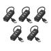 5Pcs Hub USB Multi 2.0 Hub USB Splitter Power Adapter High Speed 4 Port All in One for PC Windows Computer Accessories B