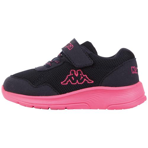 Sneaker KAPPA Gr. 22, blau (navy, pink) Kinder Schuhe Sneaker in kinderfußgerechter Passform