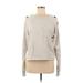 Sundays Sweatshirt: Gray Tops - Women's Size Medium