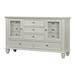 Lark Manor™ Ambriana 11 - Drawer 60.85" W Dresser Wood in White | 40.5 H x 60.85 W x 18.9 D in | Wayfair ACA0475675D546BA9FF49E0049BC9CD5