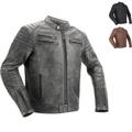 Richa Charleston Leather Motorcycle Jacket - Brown - UK 40" | EU 50 | US 40", Brown