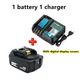 Batterie lithium-ion aste BL1860 pour Makita 18 V 100% mAh BL1840 BL1850 BL1830 BL1860B LXT